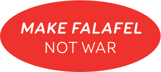 MakeFalafelNotWar logo